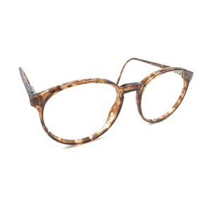 Tura Vintage Mod 550 Tortoise Brown Round Eyeglasses Frames 51-18 140 Japan